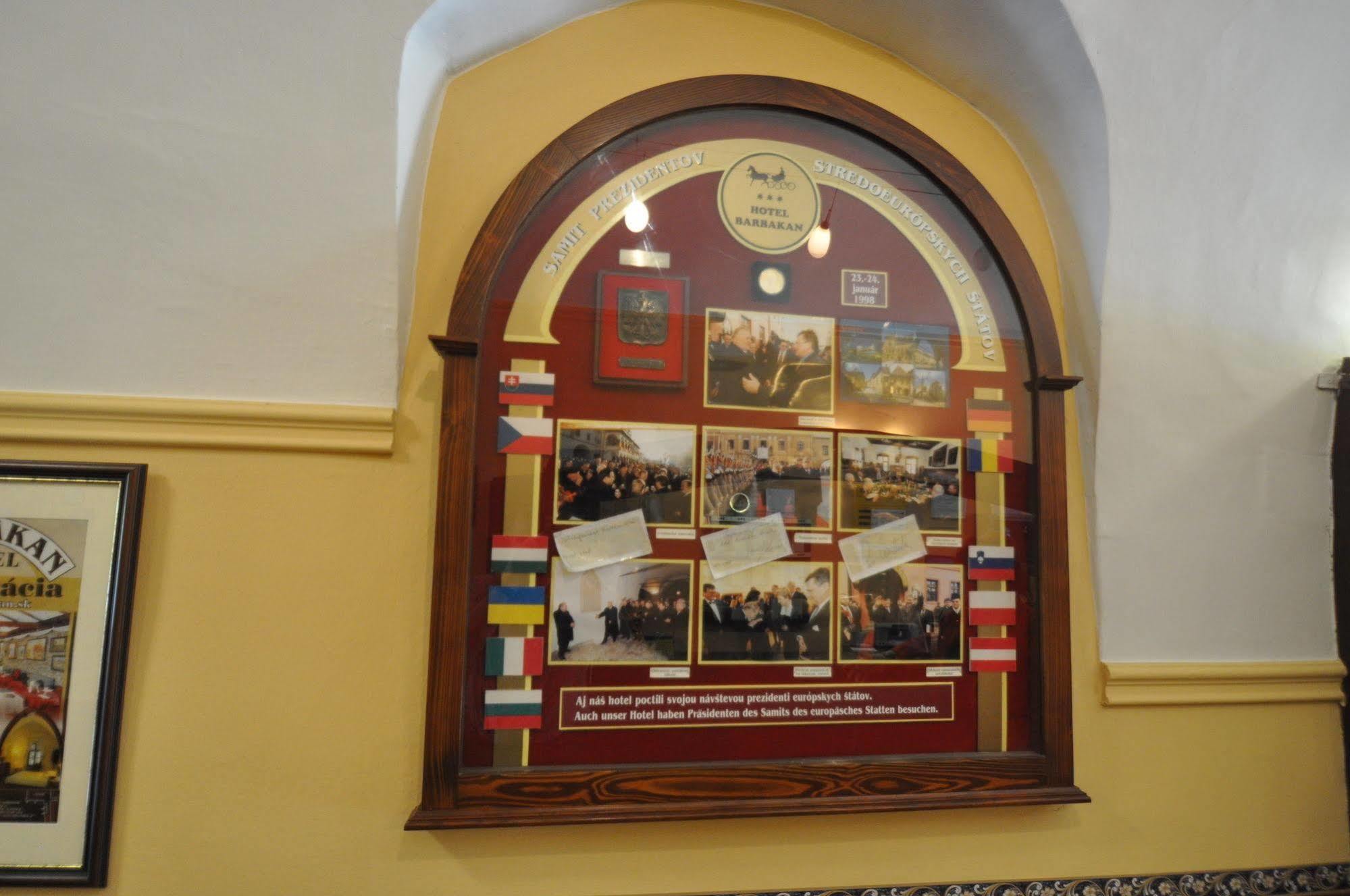 Hotel Barbakan Levoca Bagian luar foto
